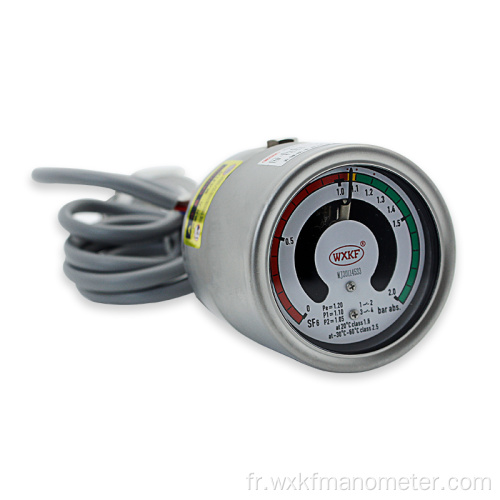 IP 65 Impact Resistance Density Gauge Monitor SF6 Analyseur de gaz SF6